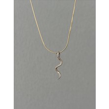 QA Quella Accessories Xuping Yılan Soft Gold Kolye 50 cm