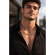 Kmod Life Çelik Erkek Zincir Kolye-5mm