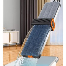 Özgürce Pratik Düz Paspas ve Çekpas Seti, Katlanır Kova ve Mop Tutucu Hediye