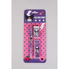 Kuromi Dekomus Ile Lisanslı Kuromı Versatil Uçlu Kalem , Silgi ve 0.7 mm Uç Seti
