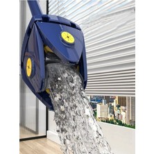 Özgürce Kendinden Sıkmalı Dörtgen Mop ve Yedek Bez Hediye Paketli