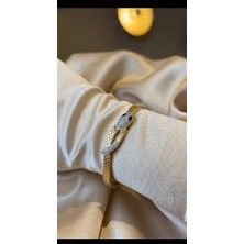 Rubibes Jewelry Yılan Figürlü Çelik Bileklik