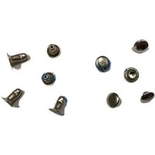 Hayat Store Rivet Perçin - 6mm, Nikel, 1000 Adet