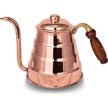 Feyza Design Bakır Kahve Potu, Şık ve Dayanıklı, Pratik Kullanım, Evinize Zarafet