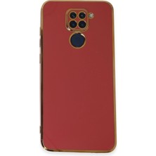 Hayat Store Xiaomi Redmi Note 9 Kılıf Volet Silikon - Kırmızı