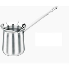 Feyza Design Paslanmaz Çelik Cezve, 2 Fincan Kapasiteli, Dayanıklı ve Şık Tasarım