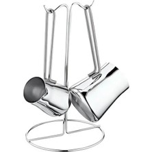 Feyza Design Şık ve Zarif Piramit Cezve Takımıyla Keyifli Kahve Deneyimi