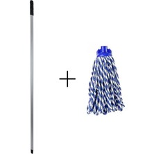 Özgürce 120 cm Metal Saplı Ipli Islak Mop, Temizlik Için Mükemmel Çözüm