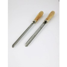 Bulut 2 Adet Ahşap Saplı Paslanmaz Çelik Uçlu Kabak Oyacağı