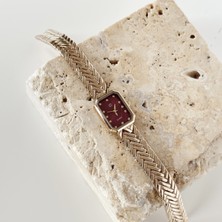 Vesce Atelier Muse Gold Saat Beyaz