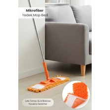 Özgürce Mikrofiber Yer Temizleme Yedek Mop Bezi Profesyonel Paspas Makarna Yedek