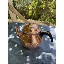 Feyza Design Şık Bakır Demlik, Kahve ve Çay Için Zarif Tasarım