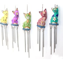 Hayat Store Üstü Ahşap Altı Metal Rüzgar Çanı Namı-1