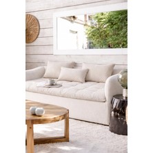 Krem Renk Koltuk Şiltesi / Yer Minderi – 180×70 cm (10 cm Kalınlık)