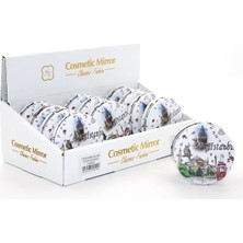 Hayat Store Taşlı Istanbul Tasarımı El Aynası Kalın ALK2489 - Lisinya