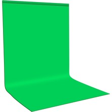 AZT 200X300CM 2X3MT Chromakey Fon Perdesi Fotoğrafçılık Video Canlı Yayın Tv Kayıtları Vb.