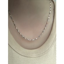 QA Quella Accessories Xuping Ince Çift Renk Geçişli Zincir Kolye 45 cm