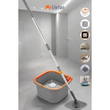 Özgürce Hero Temiz & Kirli Su Hazneli Döner Kare Mop, Pratik ve Kullanışlı