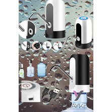 Feyza Design Şarjlı Otomatik Damacana Su Pompası, Kolay ve Hızlı Su Çekimi