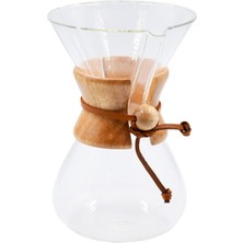 Feyza Design Şık ve Dayanıklı 800 ml Cam Demlik, Kahve ve Çay Için Ideal Seçim