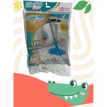 Özgürce Mikrofiber Yuvarlak Mop Paspas Yedek Ucu 2 Adet, Temizlik Için Idealdir