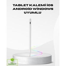 Hayat Store Type-C Şarjlı Dokunmatik Kalem – Ipad, iPhone ve Android Uyumlu, Sessiz Çalışan - Lisinya