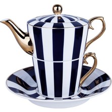 Feyza Design Şık ve Kullanışlı Tek Kişilik Demlik ve Fincan Seti, Keyifli Kahve Deneyimi