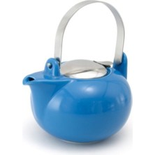 Feyza Design Persimmon Blue Demlik 580 Cc, Şık ve Dayanıklı Cam Ürün