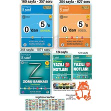 Tonguç Akademi 5. Sınıf Tüm Dersler Zoru 0'dan 5'e Konu Anlatımlı Soru Bankası 1.2. Dönem Yazılı Notları Seti 2026