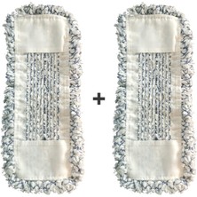 Özgürce Yüksek Kaliteli Mikrofiber Mop Seti 50 Cm, 2'li Paket