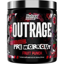 Nutrex Ultra Stim Pre-Workout: Energy, Focus & Power Fruıt Punch 209.64 G.