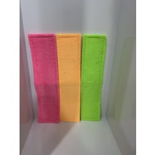 Özgürce Yumuşak Mikrofiber Havlu Mop Ucu, 40 Cm, 3'lü Set