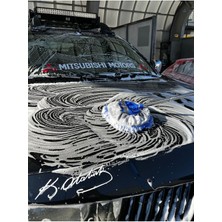 Özgürce Pratik Çok Fonksiyonlu Mikrofiber Araç Temizlik Mopası - Mavi