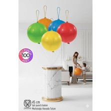 Creatividad Solutions Premium Serisi Punch Ipli Balon 40 cm Mat Lateks Balon Seti – 100’LÜ Profesyonel Etkinlik Paketi 722764
