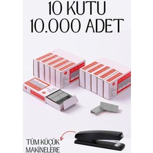 Creatividad Solutions 10 Kutu 10.000 Adet Küçük Zımba Teli 718593