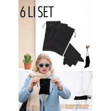 Creatividad Solutions Kumaş Gözlük Kılıfı 3+3 Kılıf+Bezli Set 711680