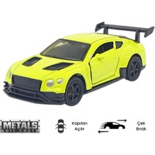 Hayat Store Çek Bırak Metal Küçük Arabalar 8 cm - 6411A-6 - Açık Yeşil (Lisinya)