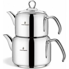 Feyza Design Şık ve Kullanışlı Orta Boy Çaydanlık, Rahat Kullanım Için Ideal