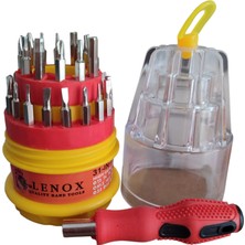 Lenox Hassas Saatçi Tornavida Seti – 31 Parça - Manyetik Uçlu - Yumurta Tip