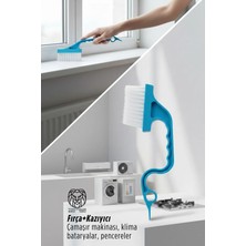 Creatividad Solutions Greta Schmidt Serisi 3’ü 1 Arada Detay Temizleyici: Pervaz, Derz ve Dar Alan Fırçası 722890