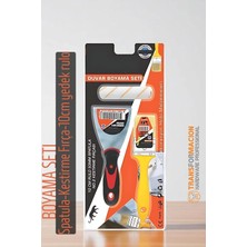 Creatividad Solutions Boyama Seti - Spatula - Kestirme Fırça - 10CM Yedek Rulo 721856