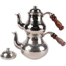 Feyza Design Şık Bakır Küçük Boy Çaydanlık, Zarif ve Dayanıklı Tasarım