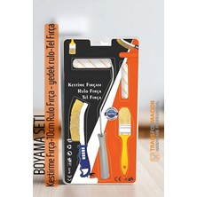 Creatividad Solutions Boyama Seti - Kestirme Fırça -10CM Rulo Fırça - Yedek Rulo- Tel Fırça 721857