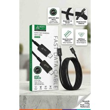 Wopu Tech Wopu WP-CA05 Usb-C To Usb-C Hızlı Şarj ve Data Kablosu 60W 3A 100CM Type-C Kablo