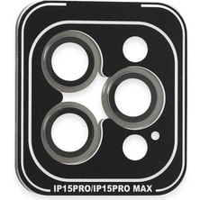 Hayat Store Joko Iphone 15 Pro Max Pvd Metal Kamera Lens - Gri