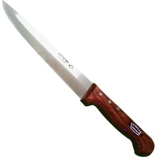 Hayat Store Bursa Kurban ve Kasap Bıçağı No:4, 21 Cm, Ahşap Gül Sap