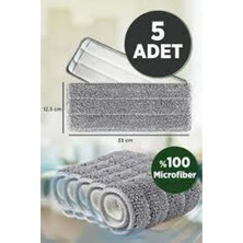Özgürce Yumuşak Mikrofiber Temizlik Bezleri 5'li Set, Tablet Mop Için Uyumlu