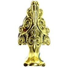 Emh Store Lükens Sandık Ayağı, Kutu Ayak 4 cm - Sarı, 50 Adet