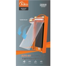 Hayat Store Joko Samsung Galaxy S22 Ultra Autokit 5in1 Fiber Hayalet Polymer Nano Ekran Koruyucu