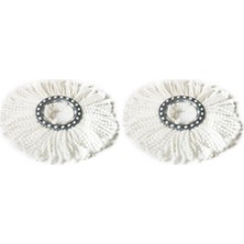 Özgürce Yedek Mikrofiber Spin Mop Döner Paspas Seti 2'li